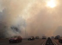 Rosja w ogniu, Moskwa - w smogu
