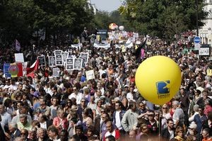 Włochy: Demonstracja Romów