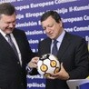 Barroso gratuluje Ukrainie relacji z Rosją