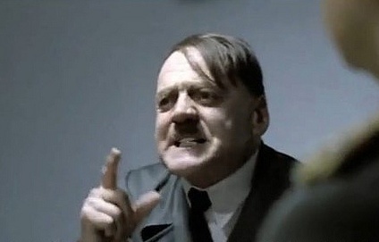 Bruno Ganz w roli Adolfa Hitlera