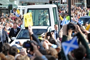 Benedykt XVI w Glasgow