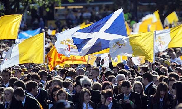 Benedykt XVI w Edynburgu i Glasgow