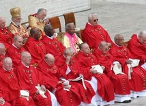 Mniej kardynałów - elektorów