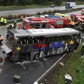 Wypadek polskiego autobusu