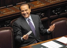 Watykański dziennik potępił żarty Berlusconiego