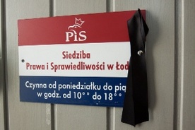 Łódź: Siedziba PiS już otwarta