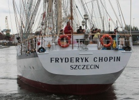 "Fryderyk Chopin" wpłynął do Falmouth