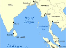 Położenie Zatoki Bengalskiej