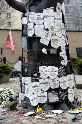 Zniszczono Pomnik przy "Pawiaku"
