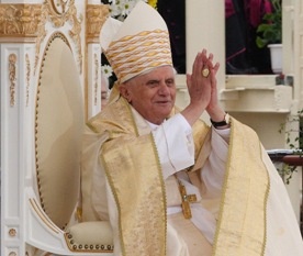Benedykt XVI w rzymskiej parafii