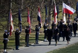Prezydent złożył wieniec na Cmentarzu Arlington
