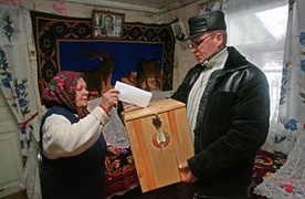 Łukaszenka zdobył 76 proc. głosów