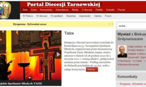 Nowa strona internetowa Diecezji Tarnowskiej