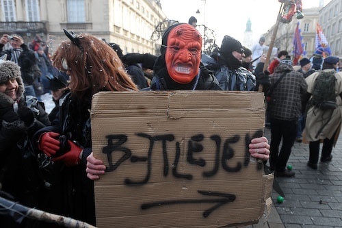 Diabły starały się zakłócić orszak