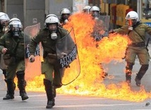 Zamieszki w Atenach 