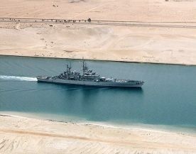 Dwa irańskie okręty płyną na Morze Czerwone