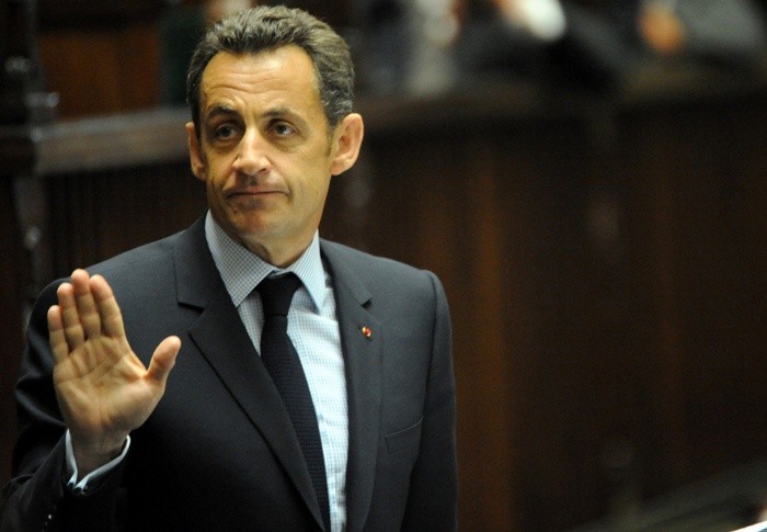 Prezydent Francji Nicolas Sarkozy