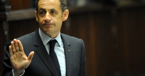 Prezydent Francji Nicolas Sarkozy