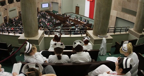 Strajk pielęgniarek: dzień 9