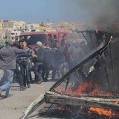 Lampedusa: Imigranci podpalili budynek parafii