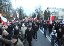 Manifestacja w Warszawie