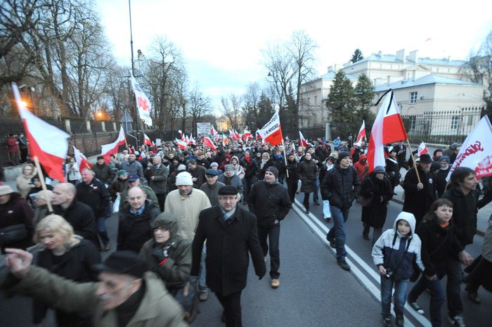 Manifestacja w Warszawie