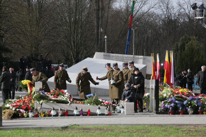 Oficjalne uroczystości na Powązkach