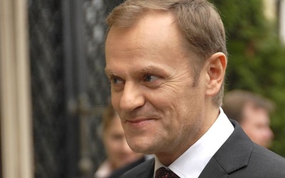 Premier Tusk  z wizytą na Ukrainie