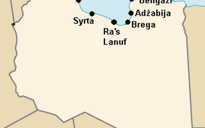 Libia: Ostrzał Misraty i Adżabiji