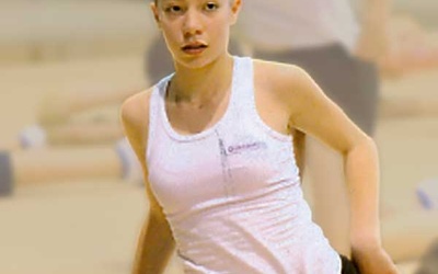 Yara w czasie ćwiczeń gimnastyki artystycznej w ośrodku sportowym w Brembate di Sopra fot. AN-SA/GIAMPAOLO MAGNI