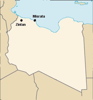 Libia: Siły reżimowe bombardują Zintan