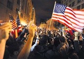 Amerykanie świętowali na ulicach po ogłoszeniu informacji o śmierci Osamy bin Lagena 