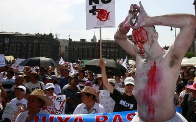 100 tys. ludzi na ulicach Meksyku