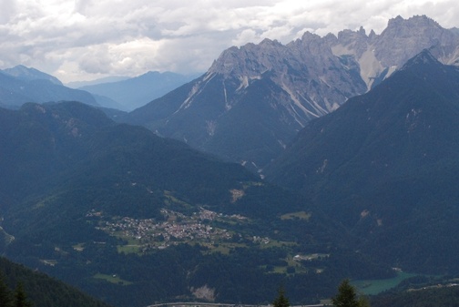 Lorenzago di Cadore w Dolomitach