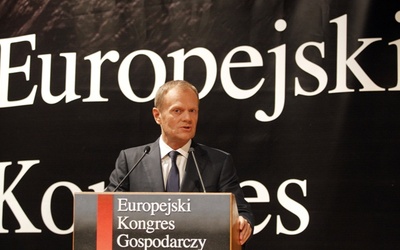 Donald Tusk na III Europejskim Kongresie Gospodarczym