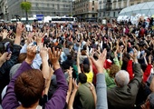 Wielka demonstracja na Puerta del Sol