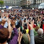 Wielka demonstracja na Puerta del Sol