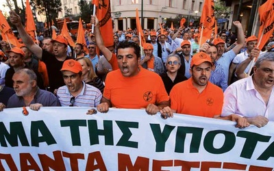 Greccy związkowcy i lewica nie chcą się zgodzić na żadne oszczędności
