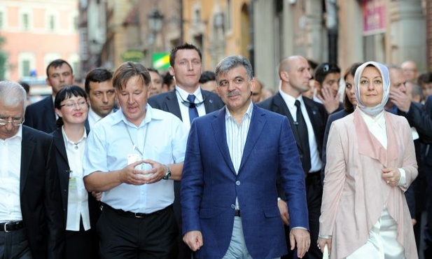Prezydent Turcji w Warszawie