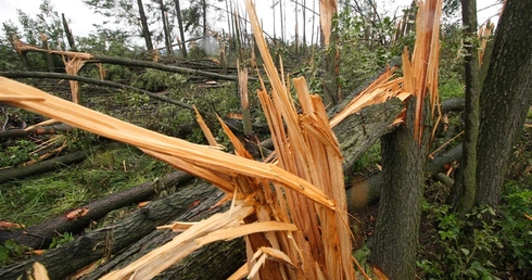Caritas dla ofiar trąby powietrznej