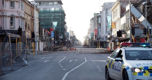 Nowa Zelandia: Zatrzęsło w Christchurch