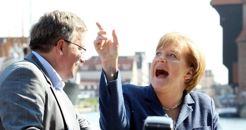 Towarzyski wypad Merkel do Gdańska