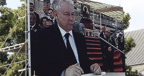 Jarosław Kaczyński wRodzinie Radia Maryja