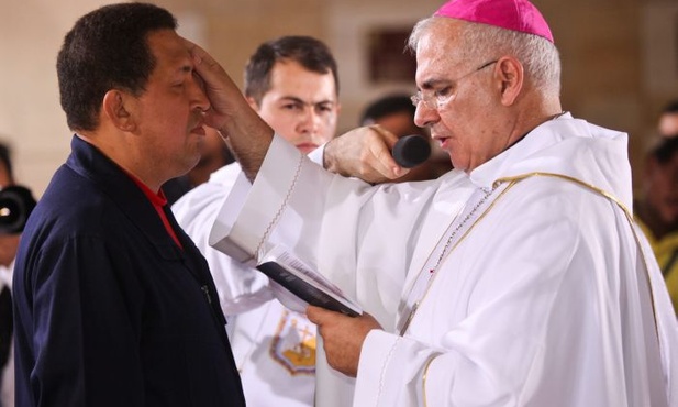 Chávez przyjął sakrament chorych