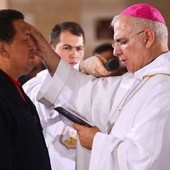 Chávez przyjął sakrament chorych