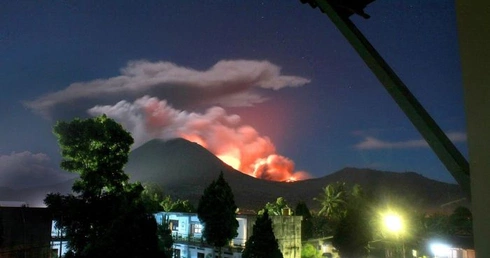 Kolejna erupcja wulkanu na Celebes