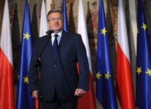 UE w polskiej konstytucji - prezydent dziękuje