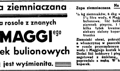 Zupa ziemniaczana i...