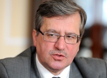 Prezydent Bronisław Komorowski