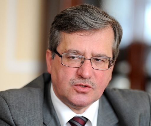 Prezydent Bronisław Komorowski